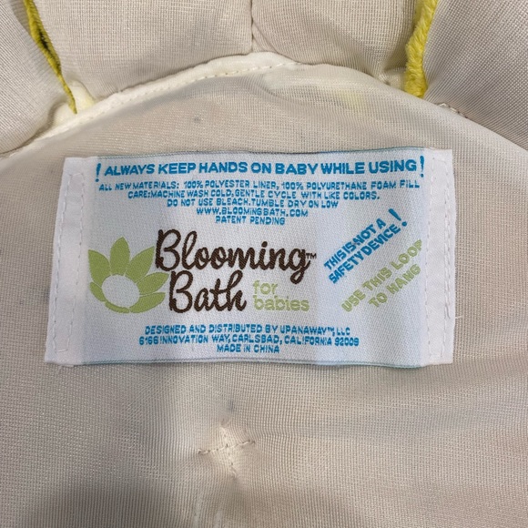 Yellow Blooming Bath For Babies Bath Pad (Like New Condition) - Picture 5 of 5